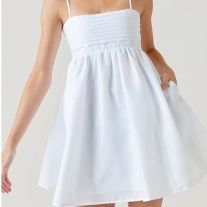 Missie Pleated Mini Dress